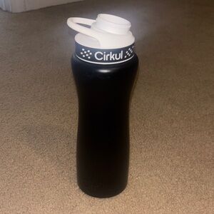Cirkul Black Stainless Steel Water Bottle